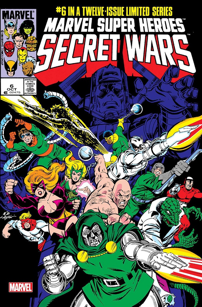 Marvel Super-Heroes Secret Wars #6 (Facsimile Edition Foil Variant)