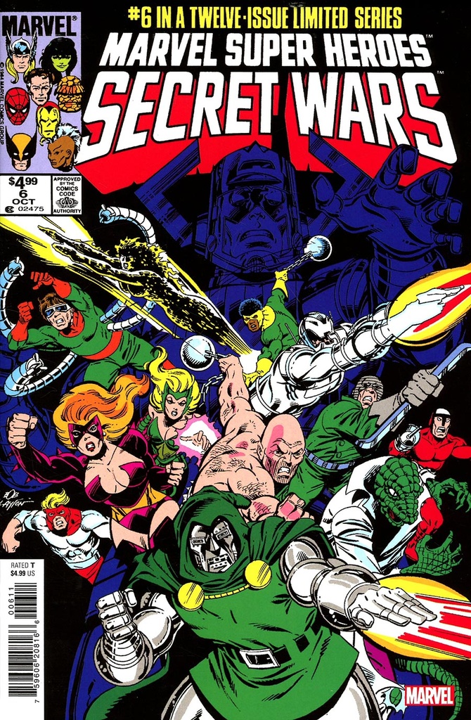 Marvel Super-Heroes Secret Wars #6 (Facsimile Edition)