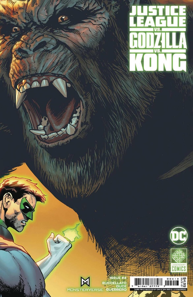 Justice League vs. Godzilla vs. Kong #4 of 7 (Final Printing)
