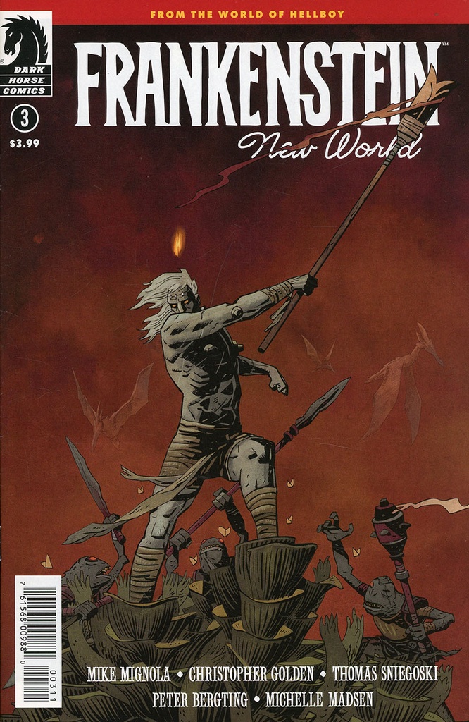 Frankenstein: New World #3 of 4 (Cover A Peter Bergting)