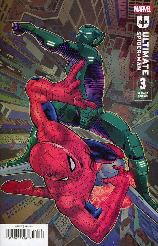Ultimate Spider-Man #3 (1:25 Greg Land Variant)