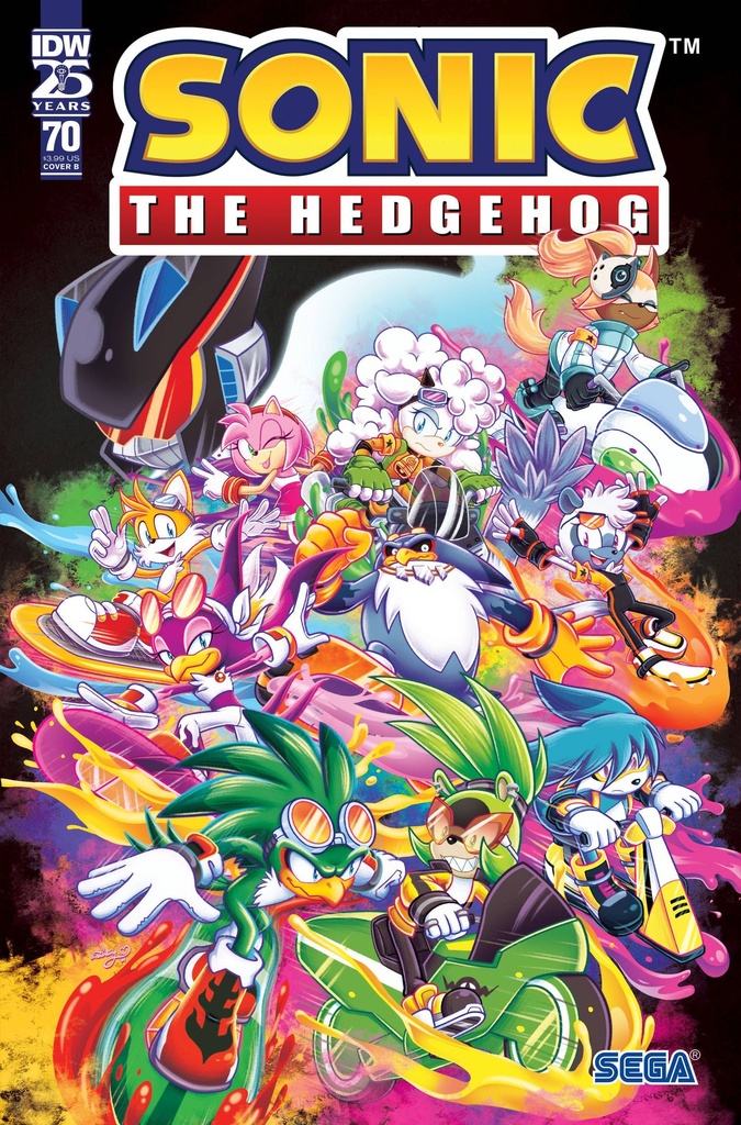 Sonic The Hedgehog #70 (Cover B Abigail Starling)