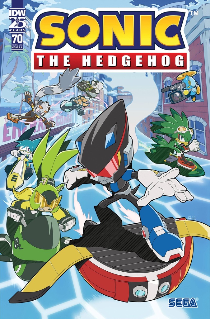 Sonic The Hedgehog #70 (Cover A Aaron Hammerstrom)