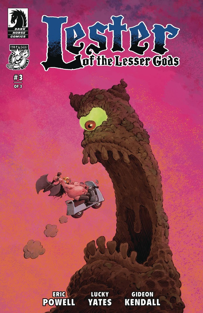 Lester of the Lesser Gods #3 (Cover A Gideon Kendall)