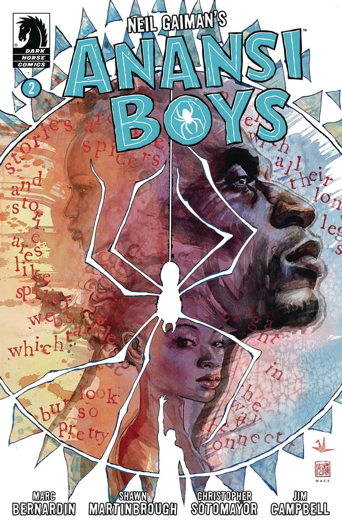 Neil Gaiman's Anansi Boys #2 (Cover A David Mack)