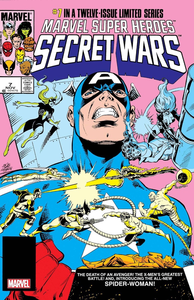 Marvel Super-Heroes Secret Wars #7 (Facsimile Edition Foil Variant)