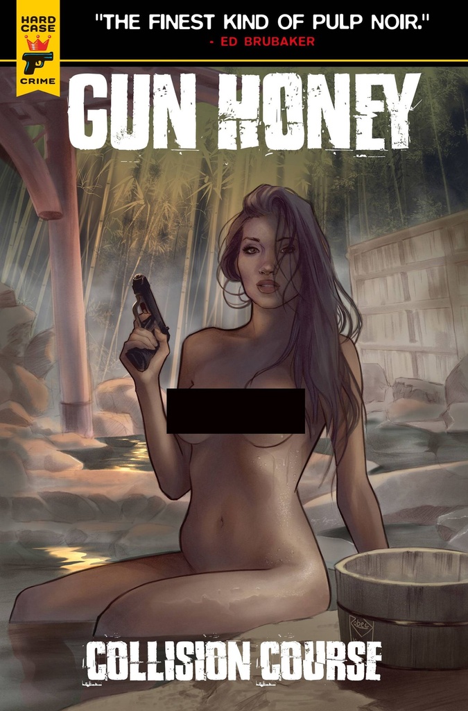 Gun Honey: Collision Course #2 (Cover E Thaddeus Robeck Nude Polybag Variant)