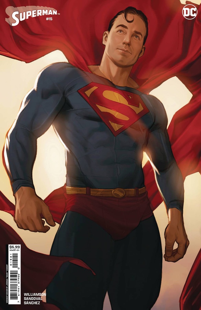 Superman #15 (Cover C Joshua Sway Swaby Card Stock Variant)
