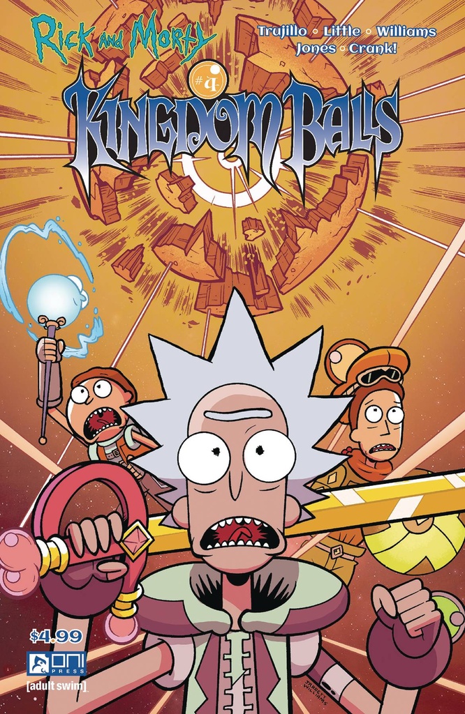 Rick and Morty: Kingdom Balls #4 (Cover A Jarrett Williams)