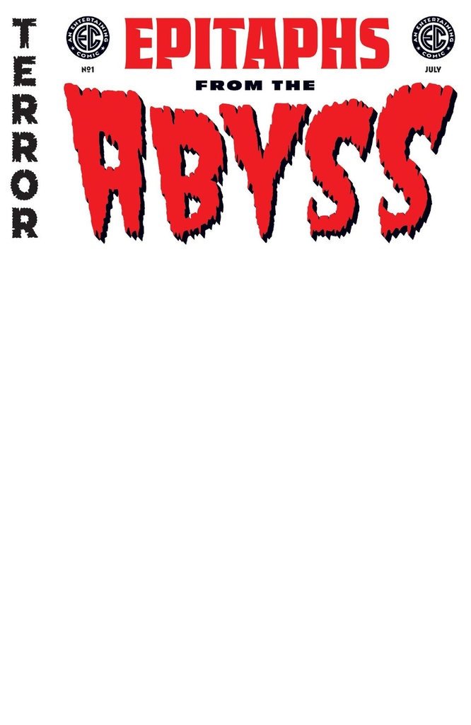 Epitaphs from the Abyss #1 (Cover E Blank Sketch Variant)