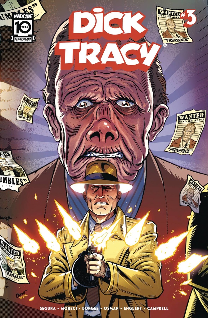 Dick Tracy #3 (Cover B Brent Schoonover Connecting Variant)