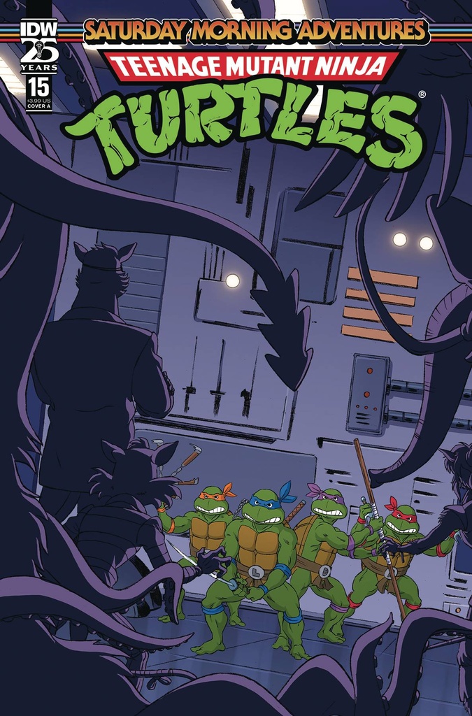 TMNT: Saturday Morning Adventures Continued #15 (Cover A Dan Schoening)