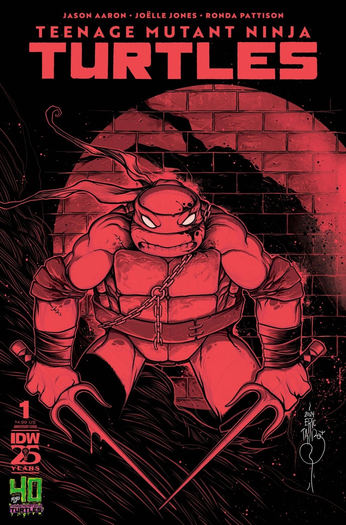 Teenage Mutant Ninja Turtles #1 (Cover I David Talbot 40th Aniiversary Variant)