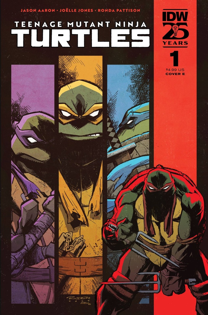 Teenage Mutant Ninja Turtles #1 (Cover E Khary Rhandolph)