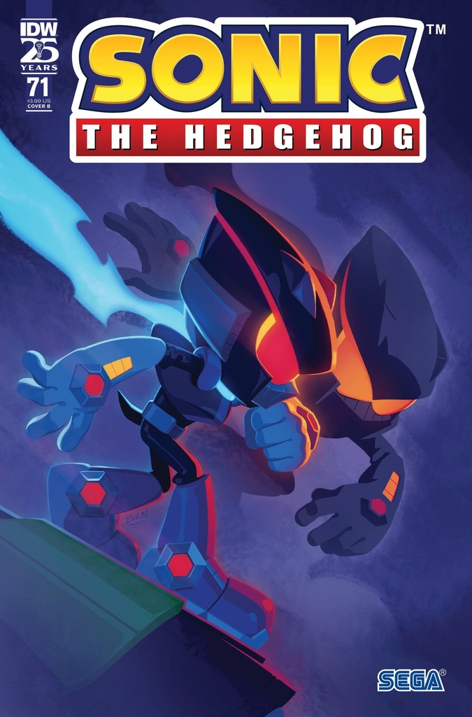 Sonic The Hedgehog #71 (Cover B Evan Stanley)