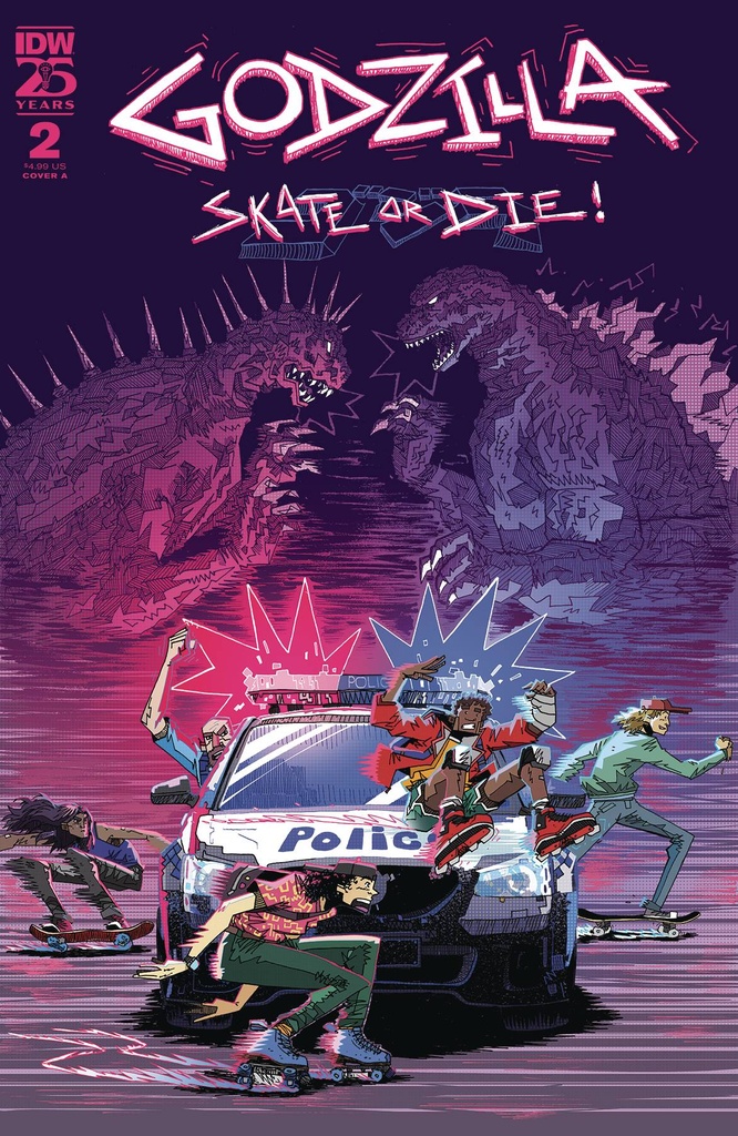 Godzilla: Skate or Die #2 (Cover A Louise Joyce)