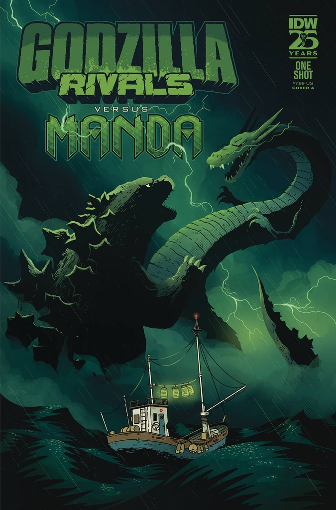 Godzilla Rivals: Vs. Manda #1 (Cover A Jake Lawrence)