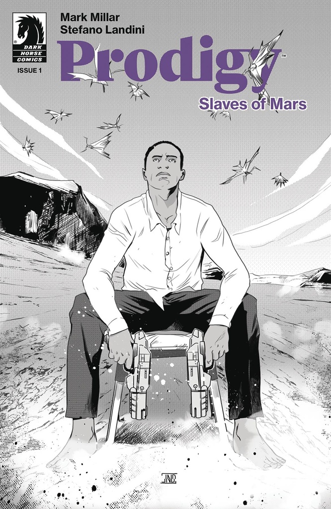 Prodigy: Slaves of Mars #1 (Cover B Stefano Landini B&W Variant)