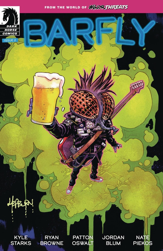 From the World of Minor Threats: Barfly #2 (Cover C Scott Hepburn Foil Variant)