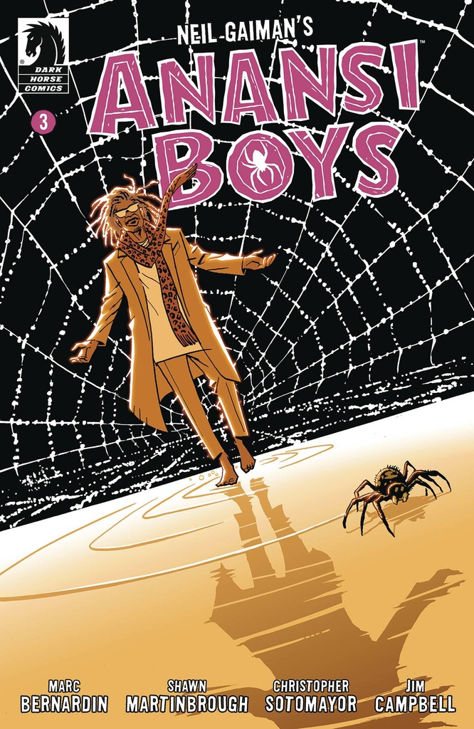 Neil Gaiman's Anansi Boys #3 (Cover B Shawn Martinbrough)