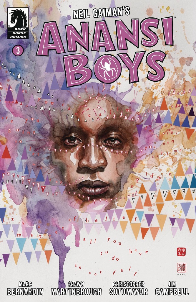 Neil Gaiman's Anansi Boys #3 (Cover A David Mack)