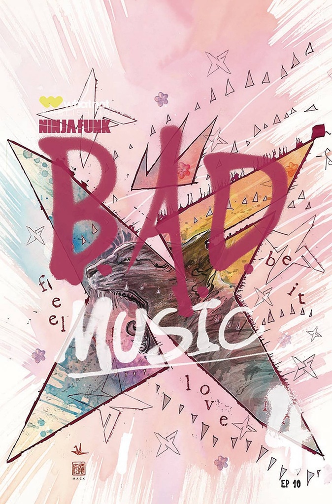 Ninja Funk: B.A.D. Music #4 of 4 (Cover A David Mack)