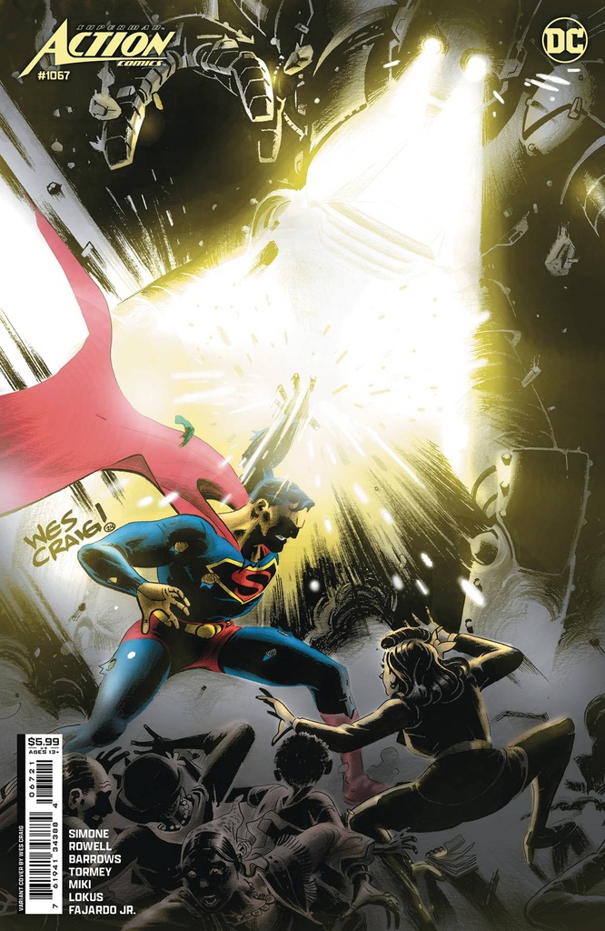 Action Comics #1067 (Cover B Wes Craig Card Stock Variant)