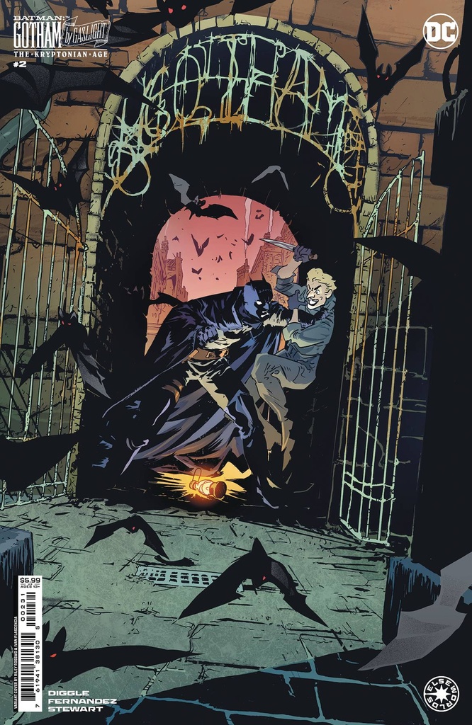 Batman: Gotham by Gaslight - The Kryptonian Age #2 of 12 (Cover B Riley Rossmo Card Stock Variant)