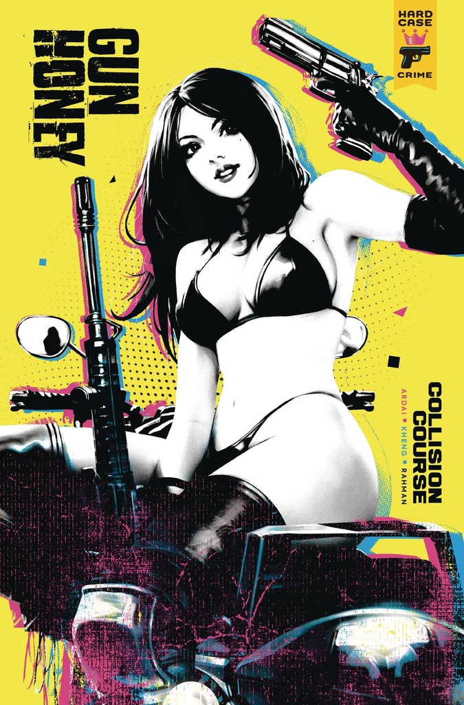 Gun Honey: Collision Course #1 (2nd Printing Derrick Chew Copic Variant)