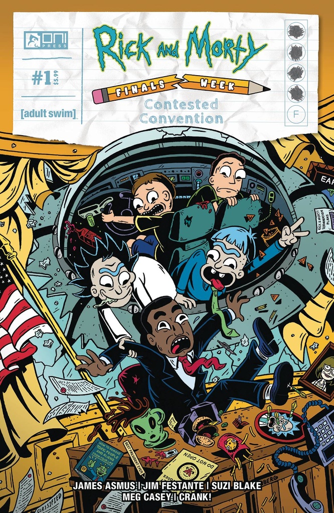 Rick and Morty: Finals Week - Contested Convention #1 (Cover B Sam Grinberg)