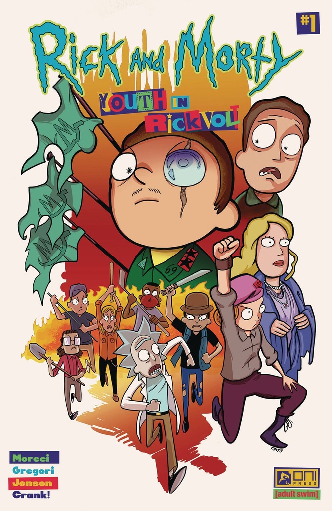 Rick and Morty: Youth in Rickvolt #1 (Cover A Tony Gregori)
