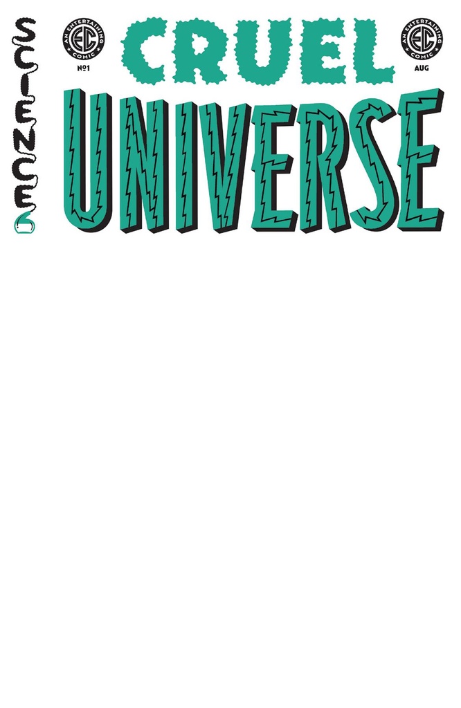 Cruel Universe #1 (Cover E Blank Variant)