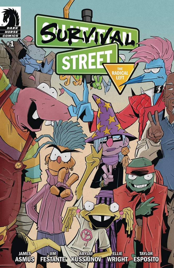 Survival Street: The Radical Left #1 (Cover A Abylay Kussainov)