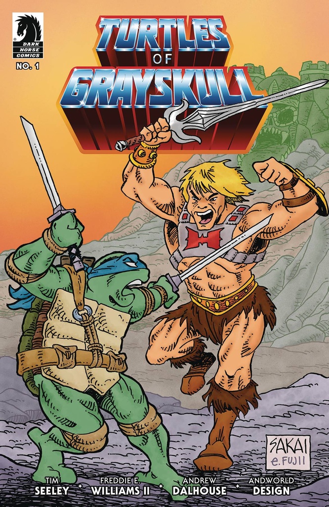 Masters of the Universe/TMNT: Turtles of Grayskull #1 (Cover B Stan Sakai)