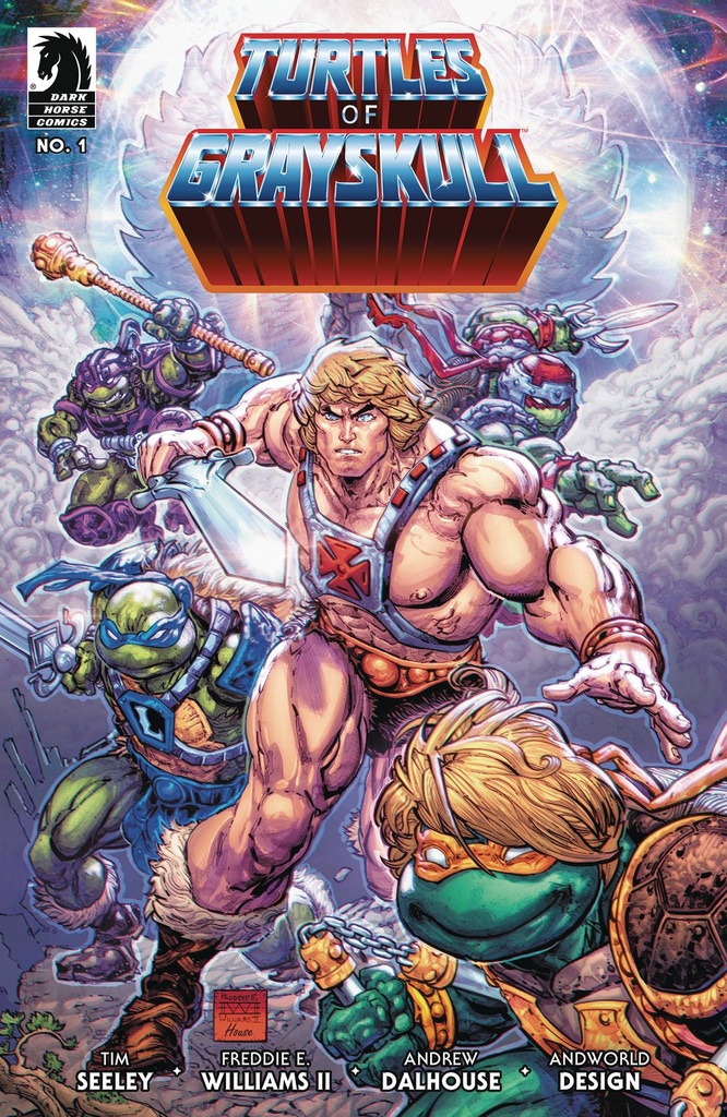 Masters of the Universe/TMNT: Turtles of Grayskull #1 (Cover A Freddie E Williams II)