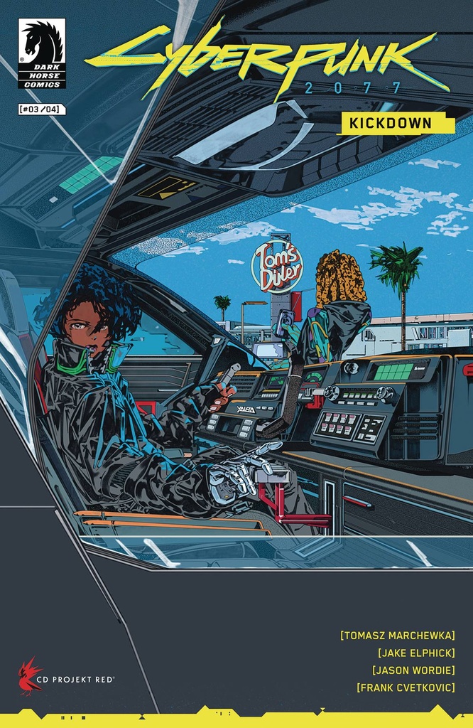 Cyberpunk 2077: Kickdown #3 (Cover B RUDCEF Variant)