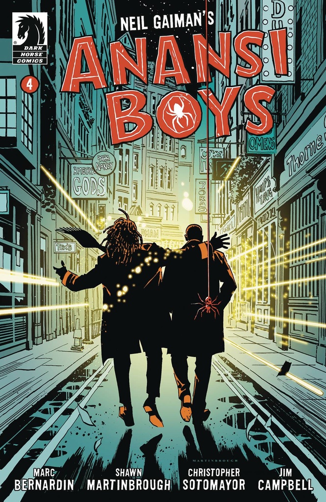Neil Gaiman's Anansi Boys #4 (Cover B Shawn Martinbrough)
