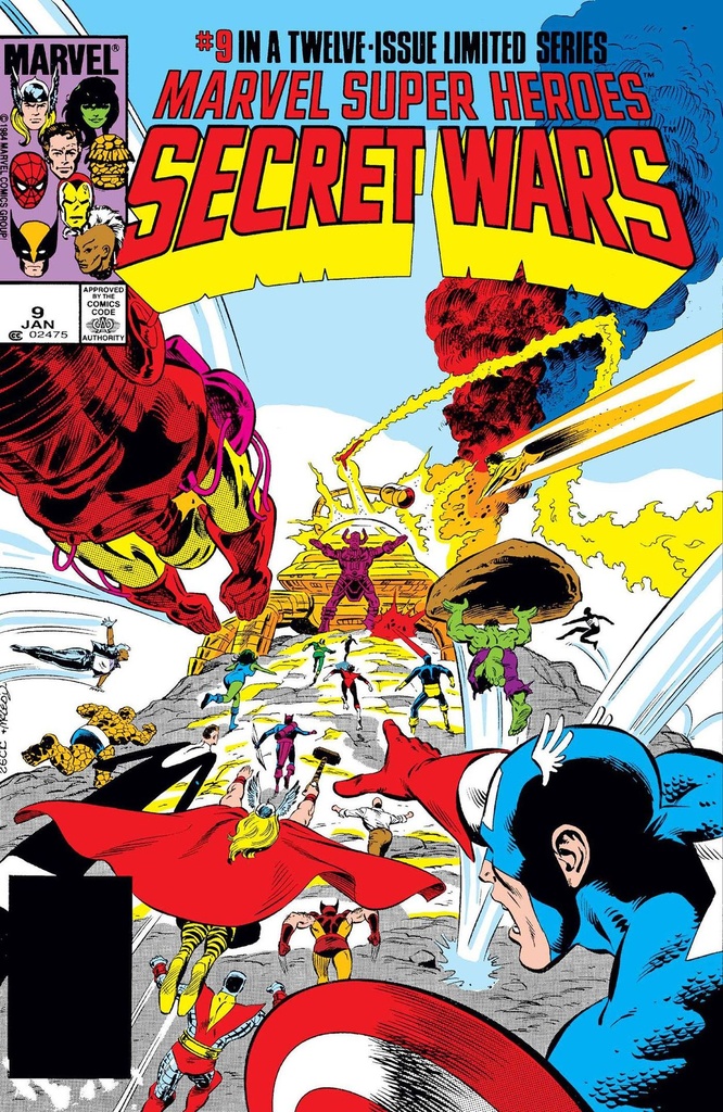Marvel Super-Heroes Secret Wars #9 (Facsimile Edition Foil Variant)