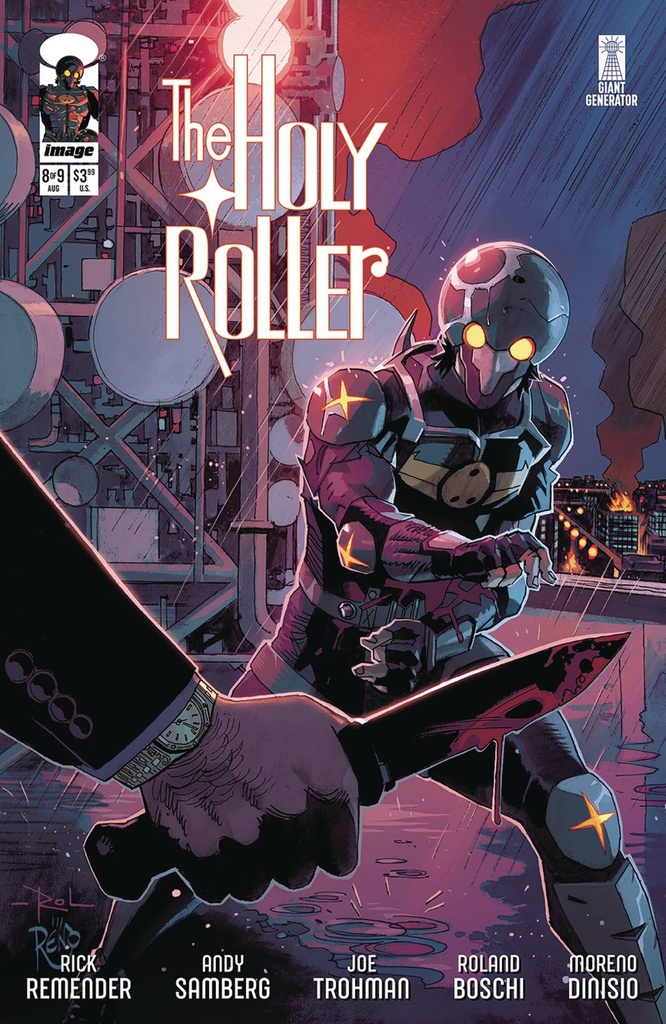 The Holy Roller #8 of 10 (Cover A Roland Boschi)