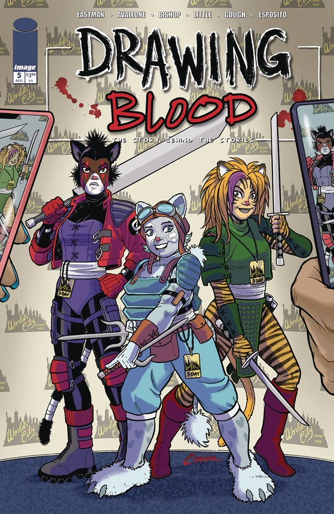 Drawing Blood #5 of 12 (Cover C Amanda Connor)