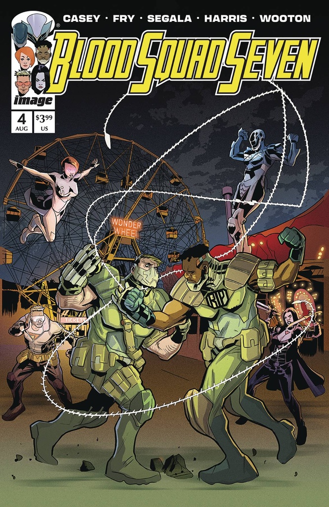 Blood Squad Seven #4 (Cover A Paul Fry)