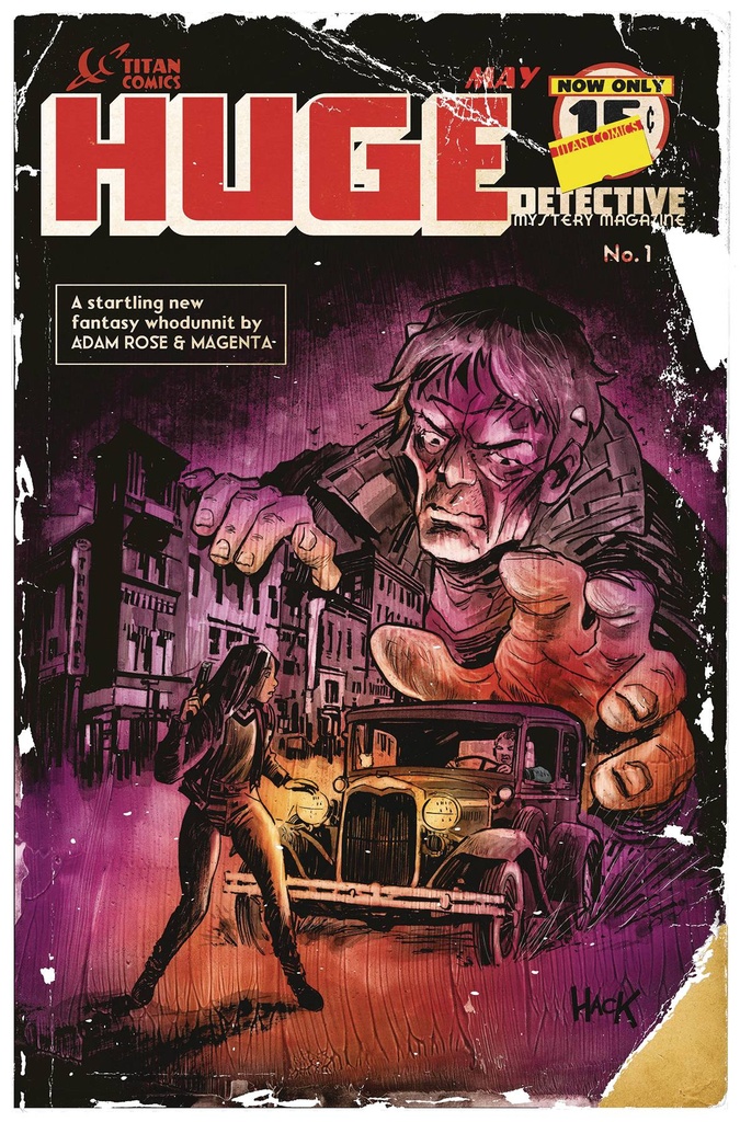 Huge Detective #1 of 5 (Cover D Robert Hack)