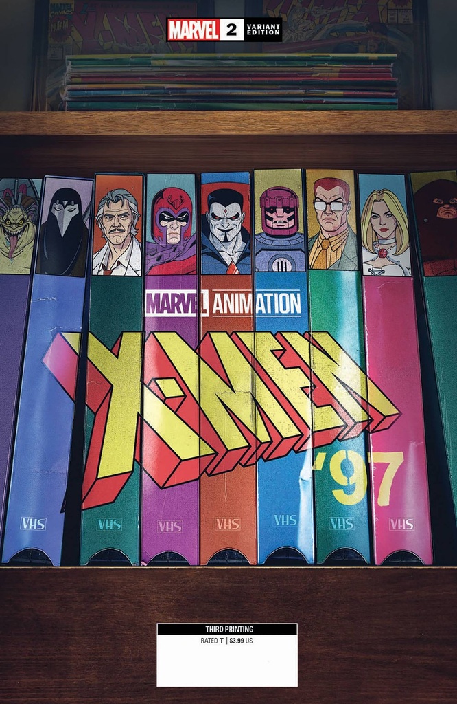 X-Men '97 #2 (3rd Printing Marvel Animation Variant)