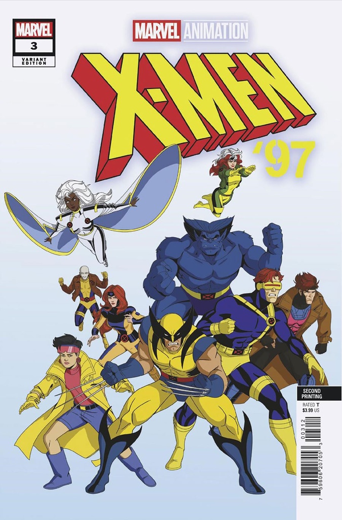 X-Men '97 #3 (2nd Printing Marvel Animation Variant)