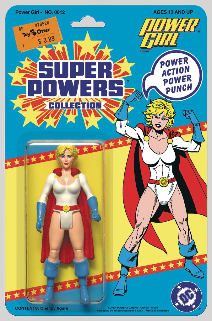Power Girl #12 (Cover D DC Super Powers Card Stock Variant)