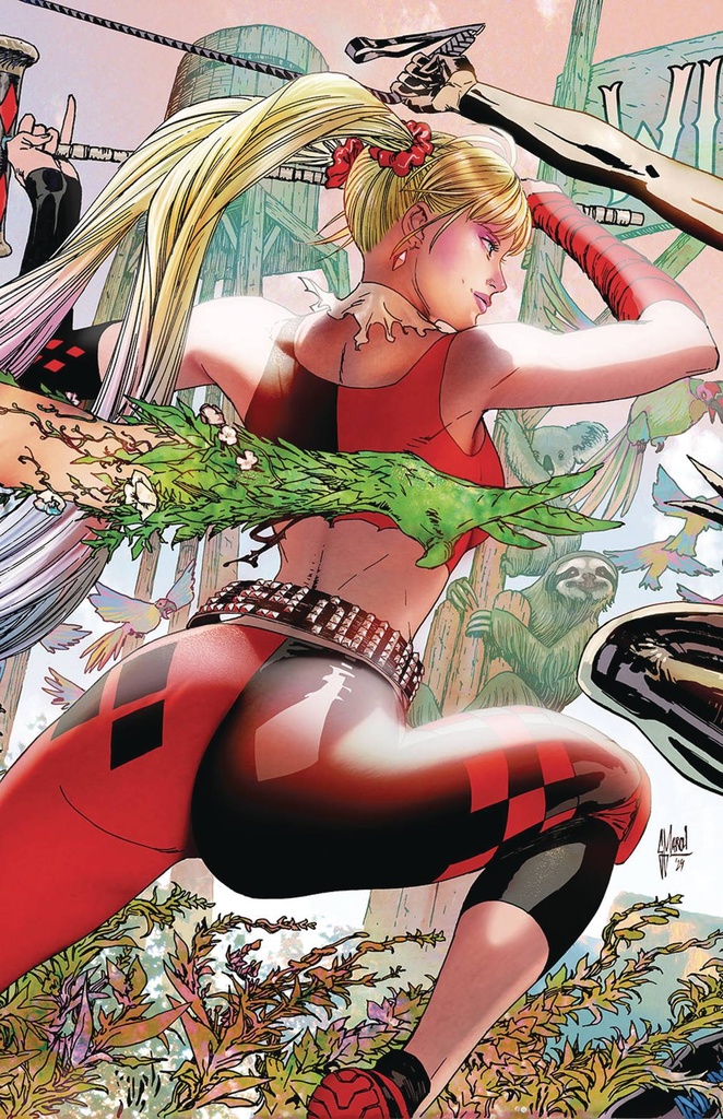 Gotham City Sirens #2 of 4 (Cover D Guillem March Connecting Card Stock Variant)