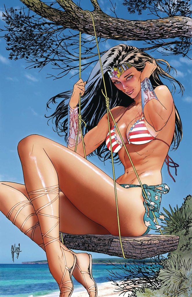 Wonder Woman #12 (Cover D Guillem March Swimsuit Card Stock Variant)