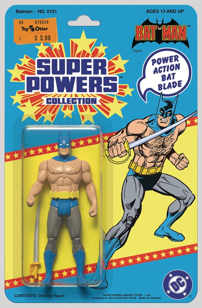 Batman #151 (Cover D DC Super Powers Card Stock Variant)