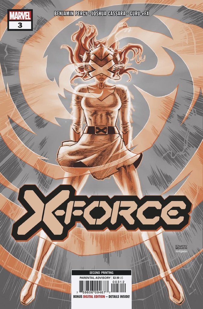 X-Force #3 (2nd Printing Weaver Variant DX)