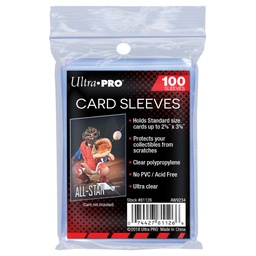 [UP81126] Ultra Pro - Standard Soft Sleeves (100 pack)